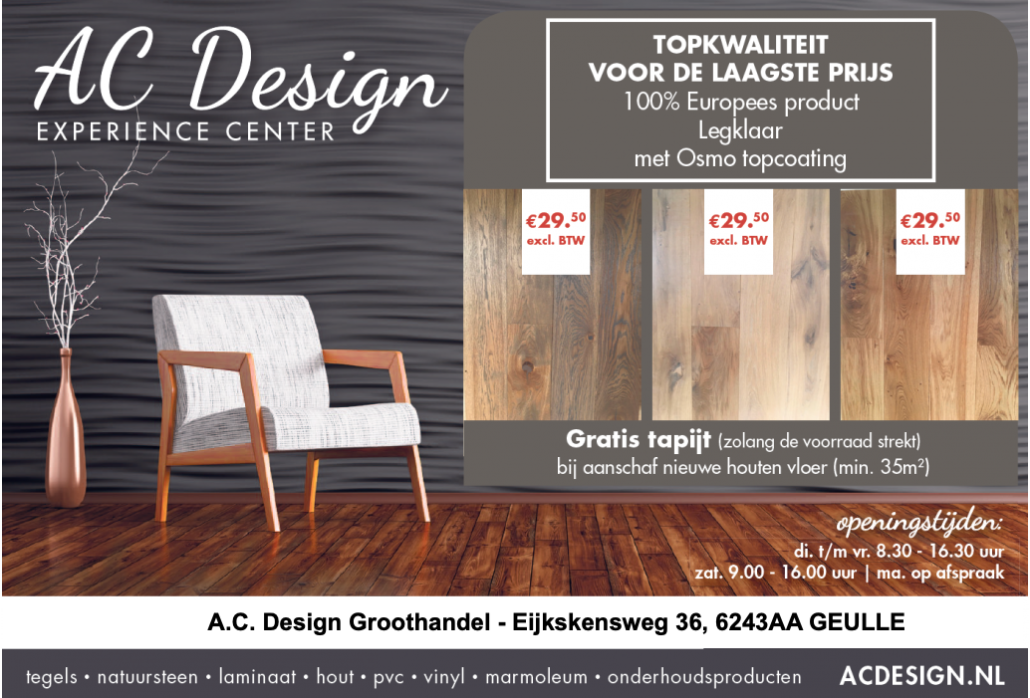Ontspannend insect geld AC Design – Groothandel houten vloeren en tegels